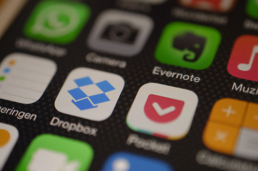 Image of a cell phone screen with various icons